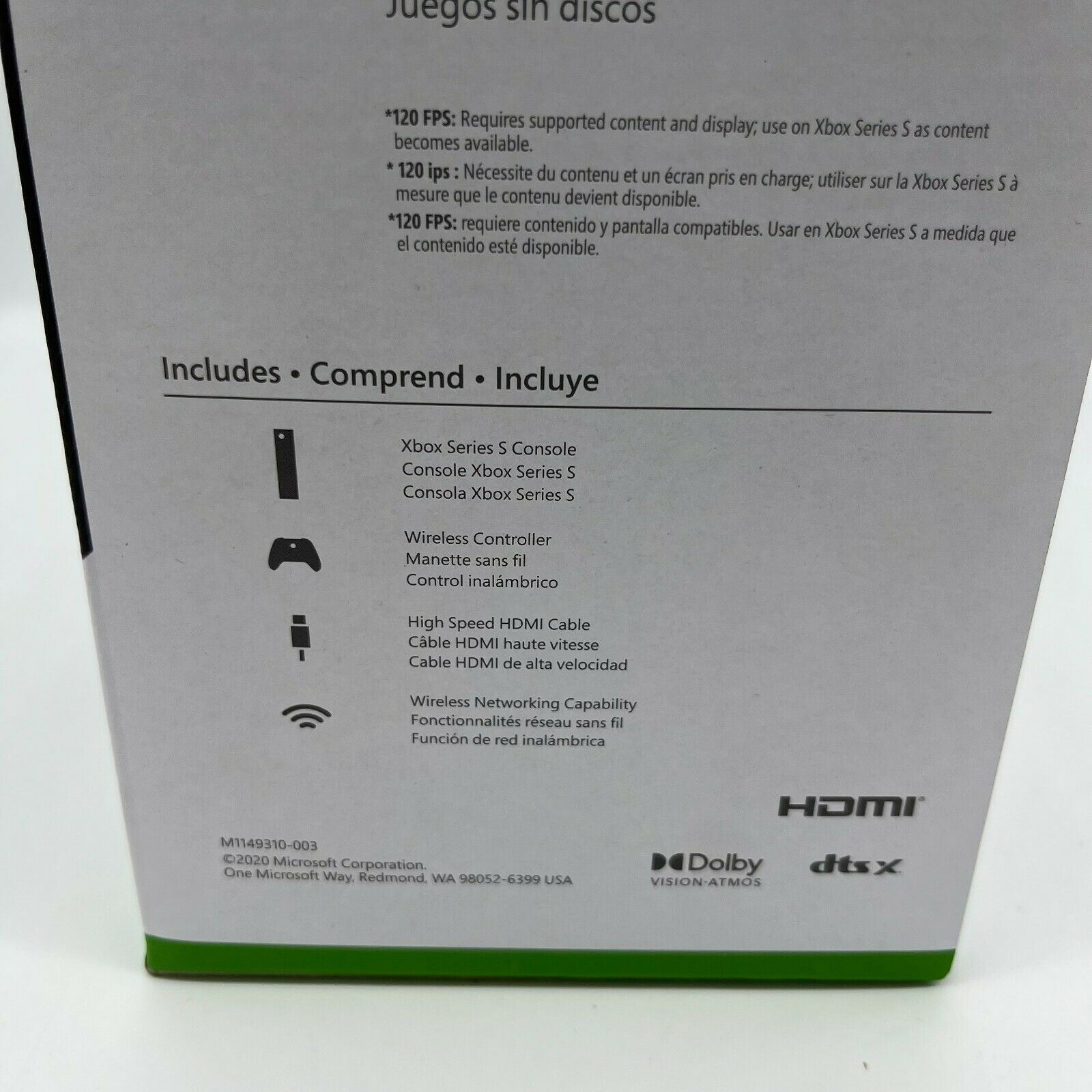 Microsoft Xbox Series S Digital Edition Xbox Series S White Console NEW