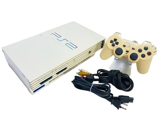 Sony PS2 PlayStation 2 SCPH-55000 GT White Console NTSC-J Japan