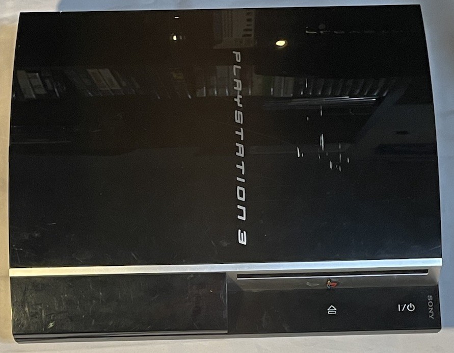 Sony PlayStation 3 80GB Console Bundle – Controller, Cords + 10 Games
