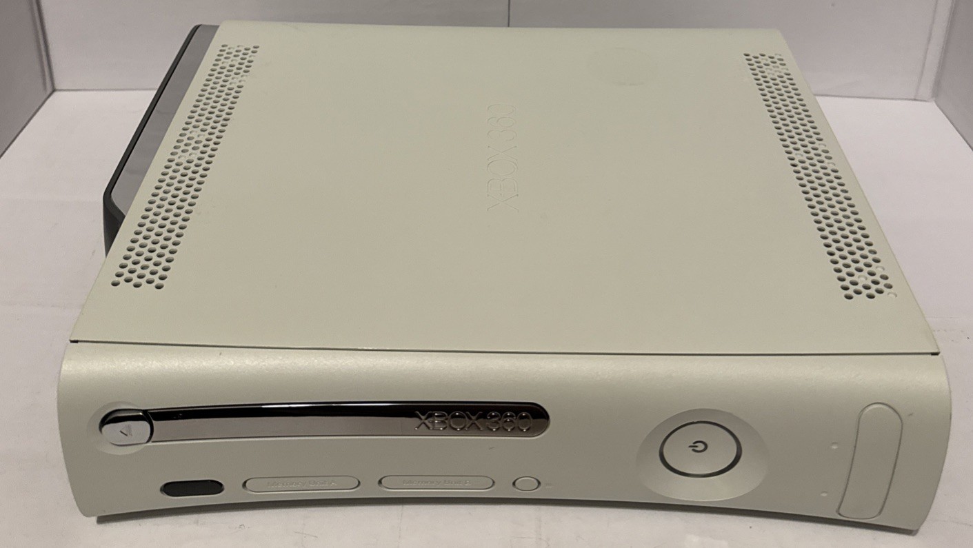 Xbox 360 Metallic Gray w Chrome Console 20GB Serviced w Warranty Clean Read 👀