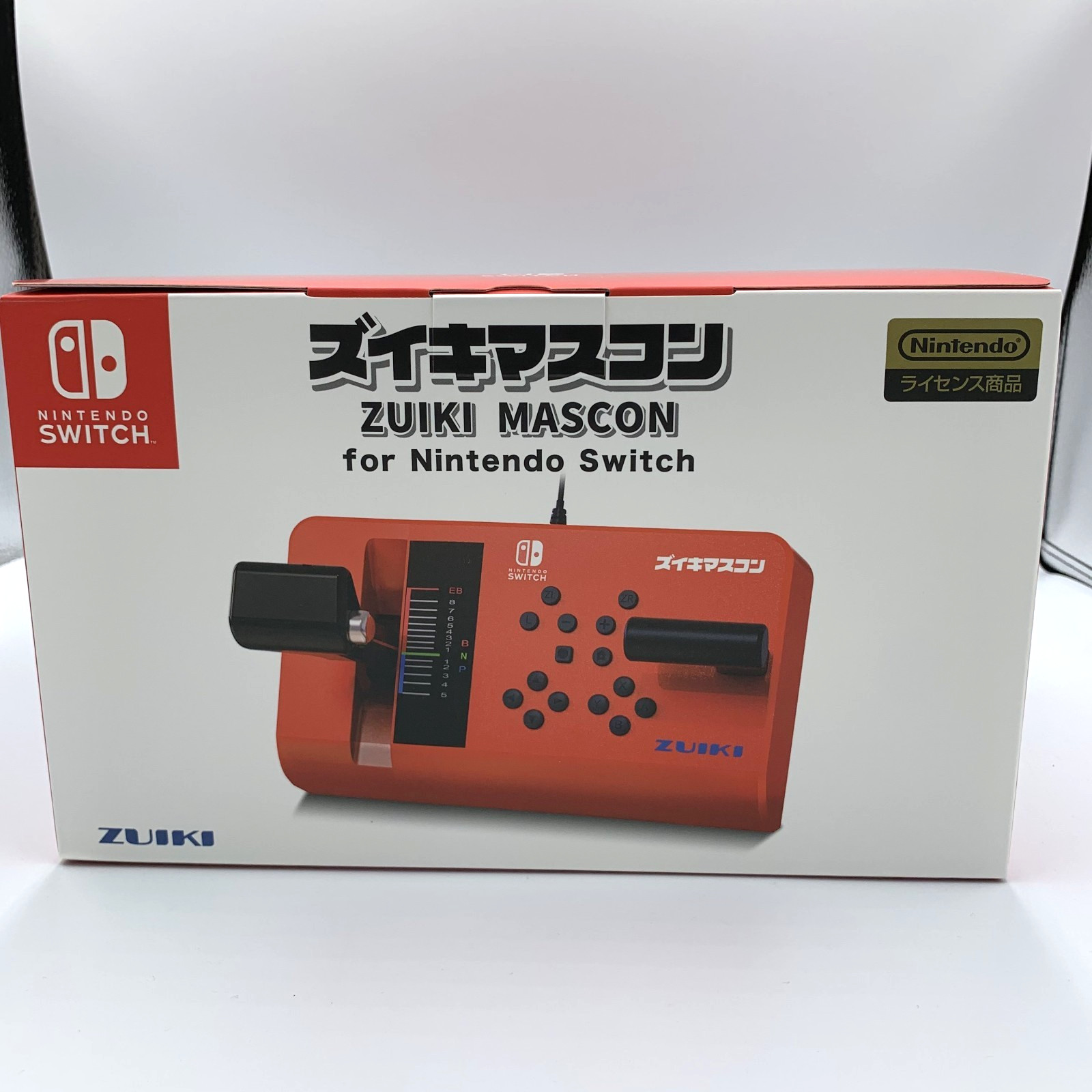 ZUIKI MASCON Controller GO By Train Densha De GO NINTENDO Switch Red NEW Japan