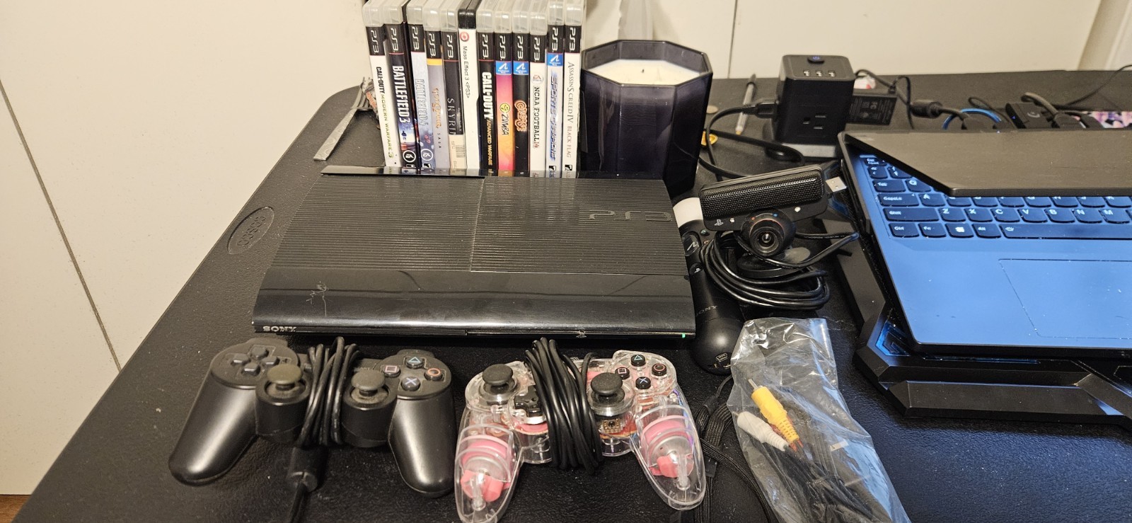 Sony PlayStation 3 Super Slim – 500 GB Black Console !!!!PICK UP ONLY!!!!