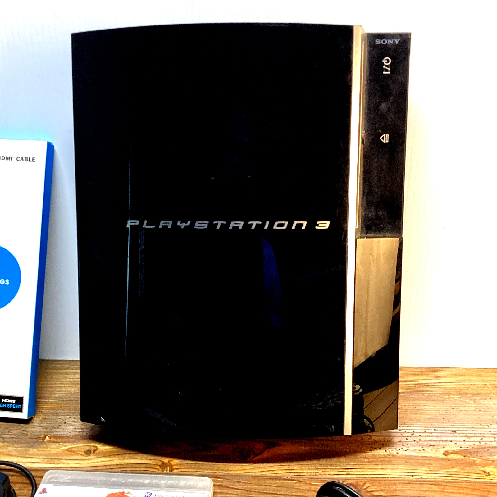 Sony PlayStation 3 PS3 Console Bundle 2 Controllers,4 Games, HDMI, Cables Tested