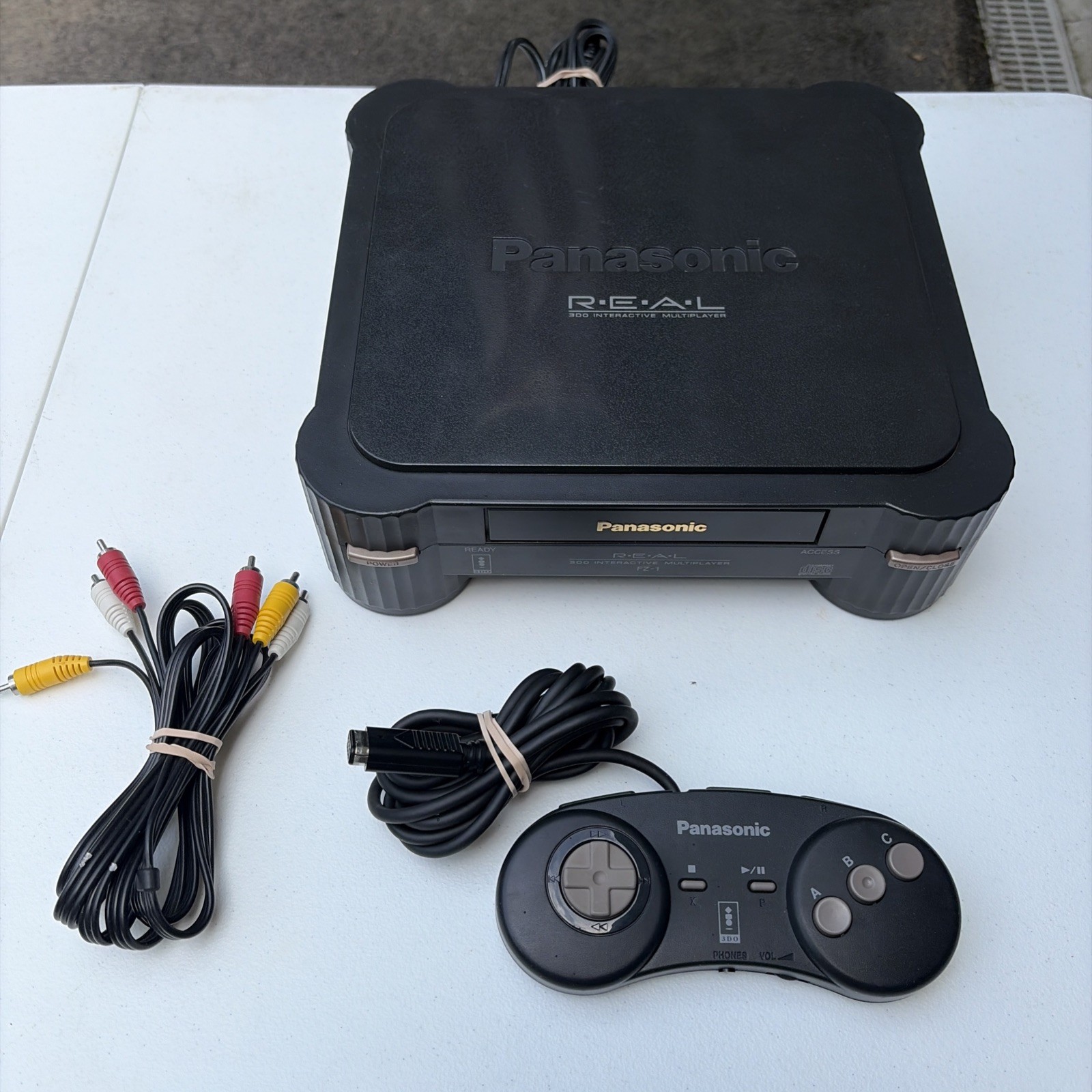Panasonic 3DO Real FZ-1 Console Tested Working With 1 Controller