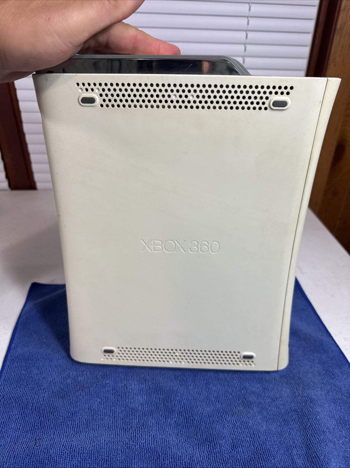 Microsoft Xbox 360 Console And Hard Drive Only – SOLD AS IS! – Red Ring