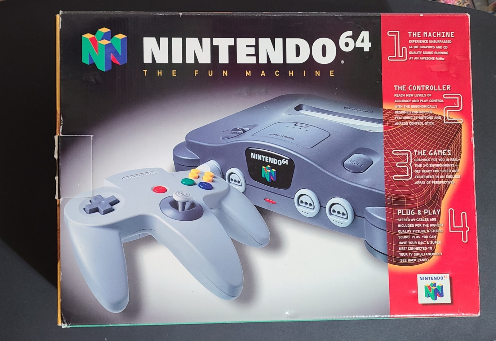 Nintendo 64 Console in Original Boxed 1996