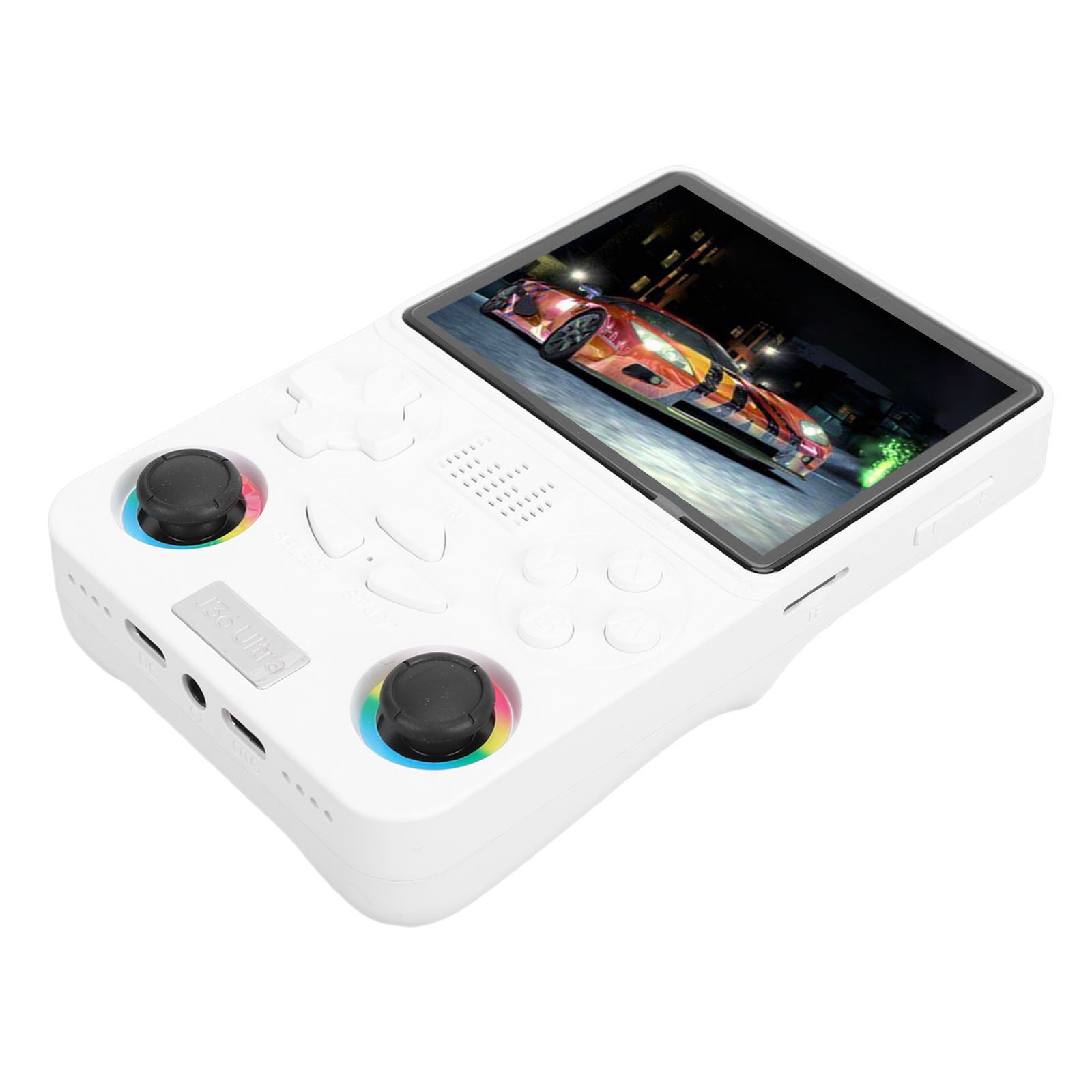 Retro Handheld Game Console 4 Inch Screen Built In 64GB Small Memory Card S GZYY