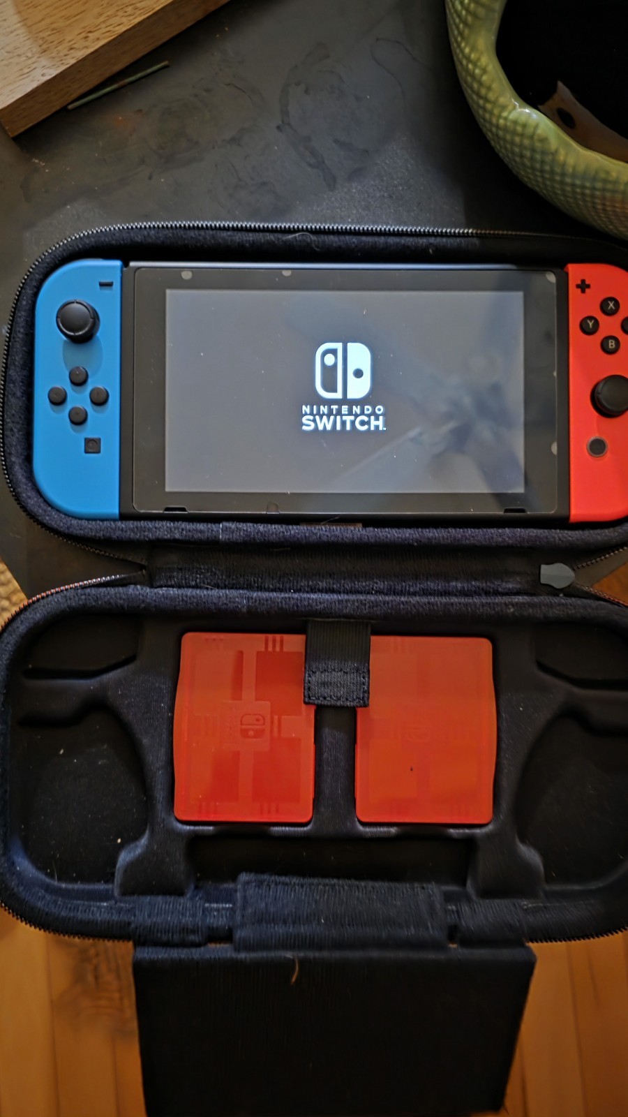 Nintendo Switch Bundle Console, Case, Charger, Controllers, Games