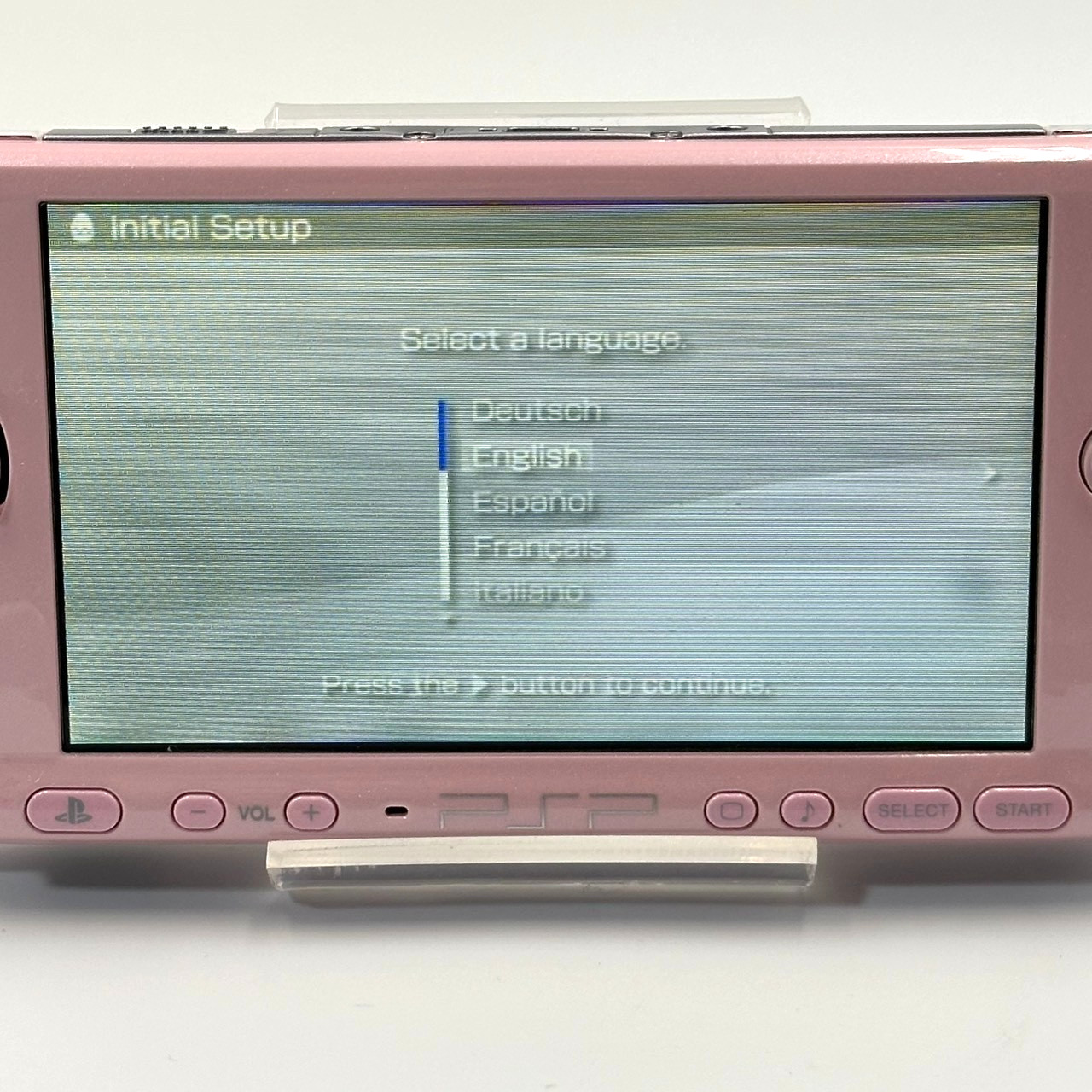 PSP 3000 ZP Console Blossom Pink Region Free Japan Games Sony Playstation Tested