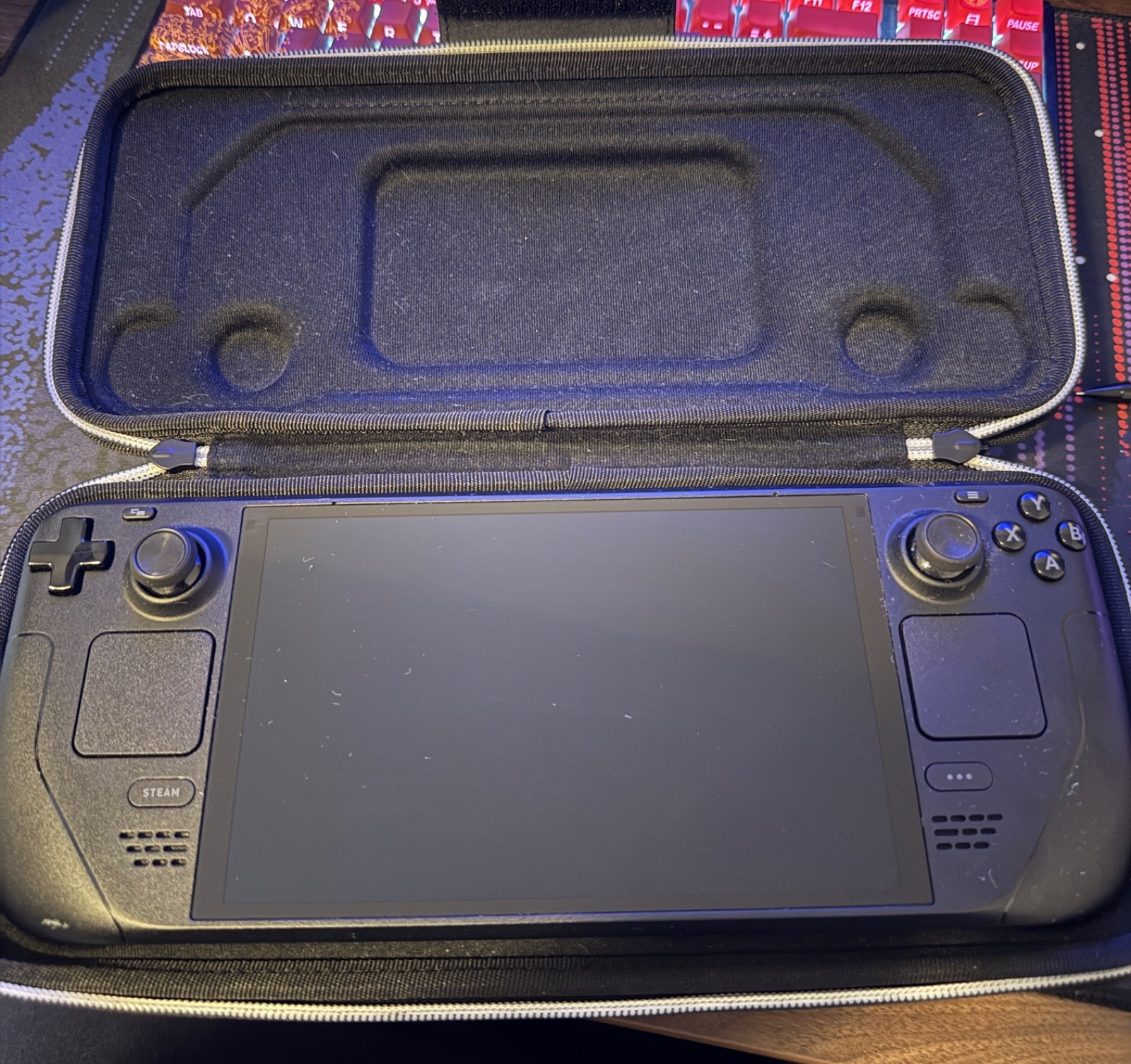 Valve Steam Deck OLED 1 TB Handheld Gaming Console- Black (No charger)