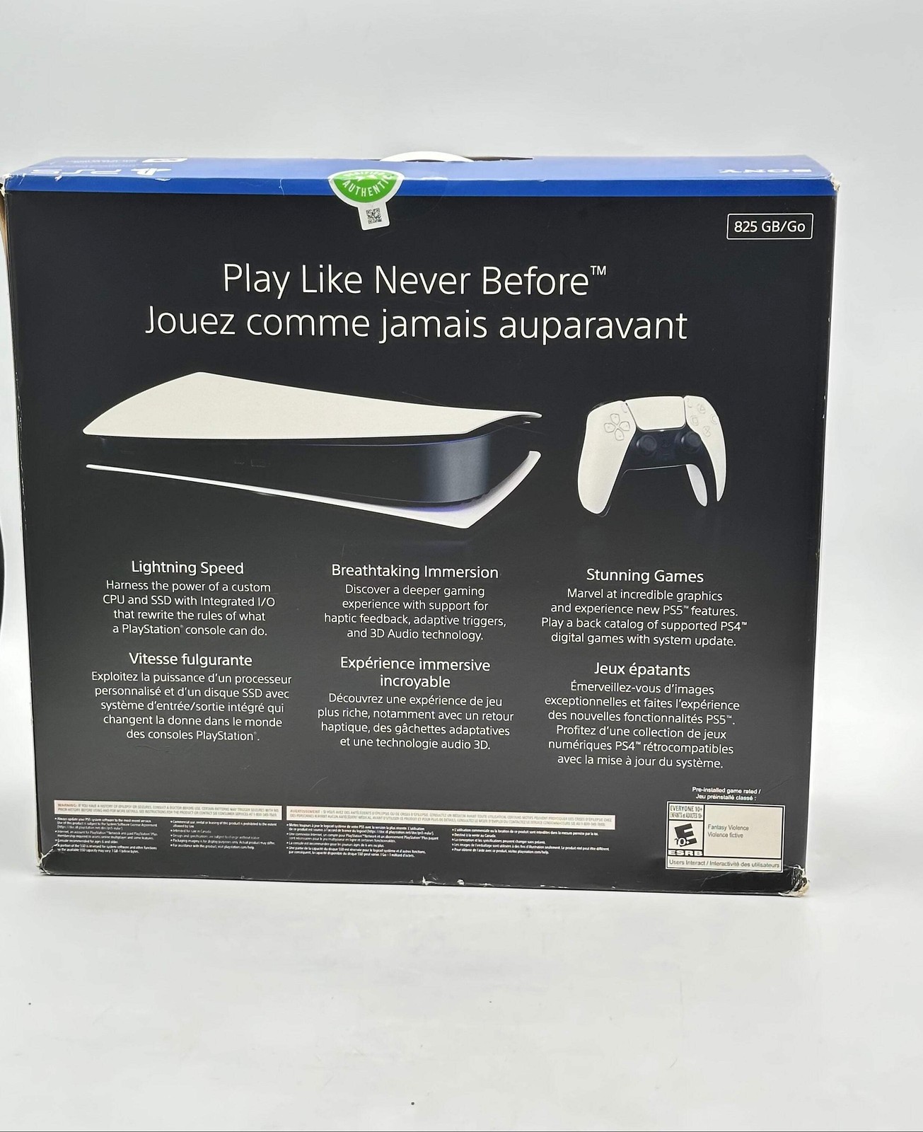 Sony PlayStation 5 Digital Edition (CFI-1015B) 825GB – USED WITH BOX