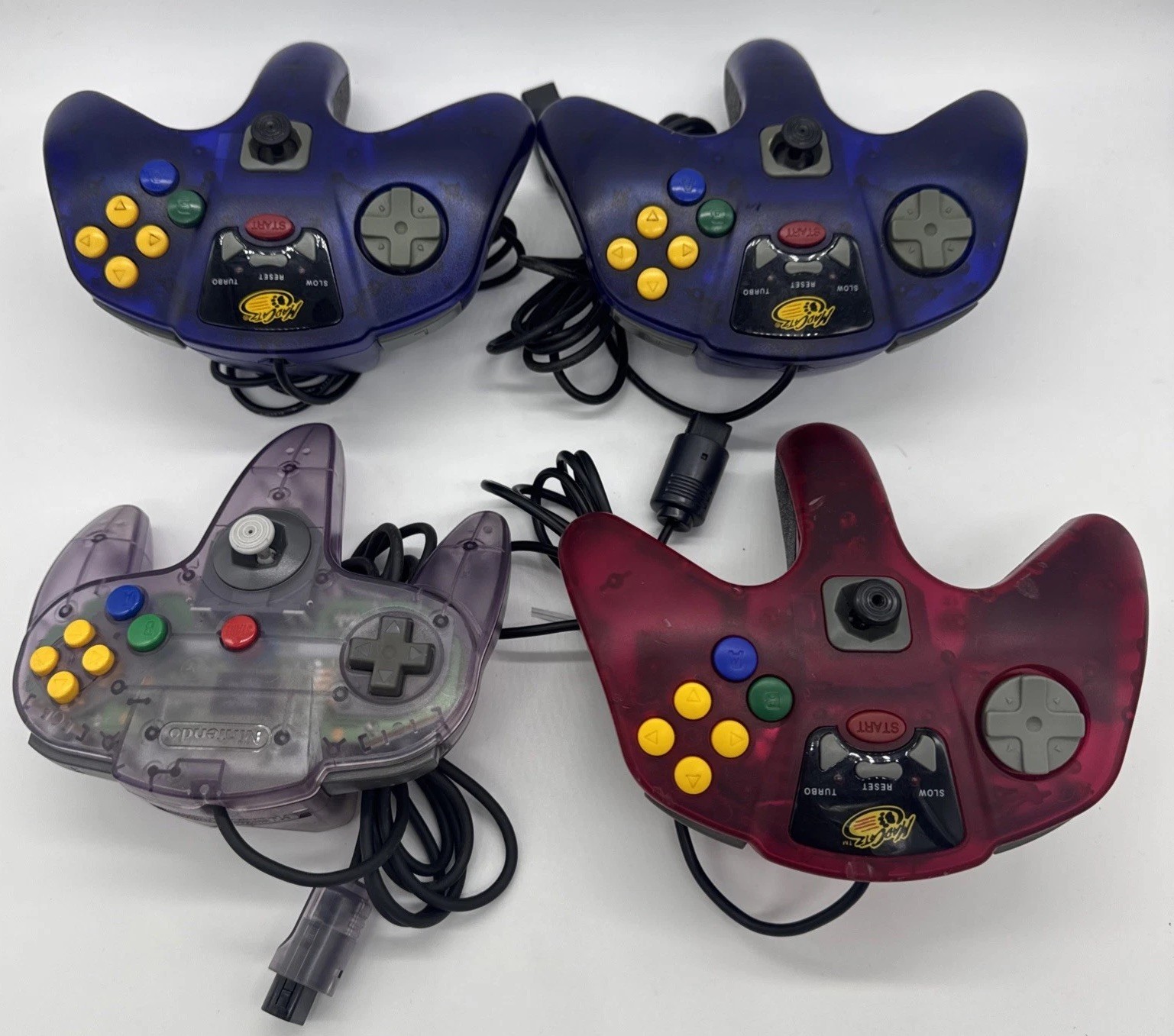 N64 Nintendo Console BUNDLE – 8 Controllers – Pikachu Game & Accessories
