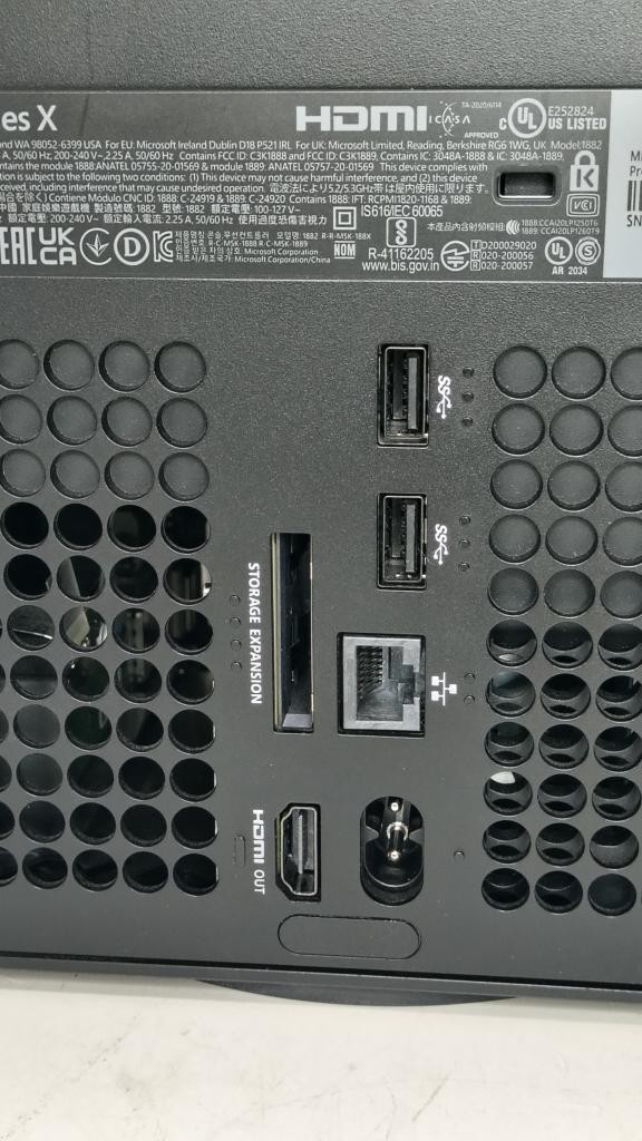 MICROSOFT XBOX SERIES X – CONSOLE – 1TB – 1882 (P14027597)