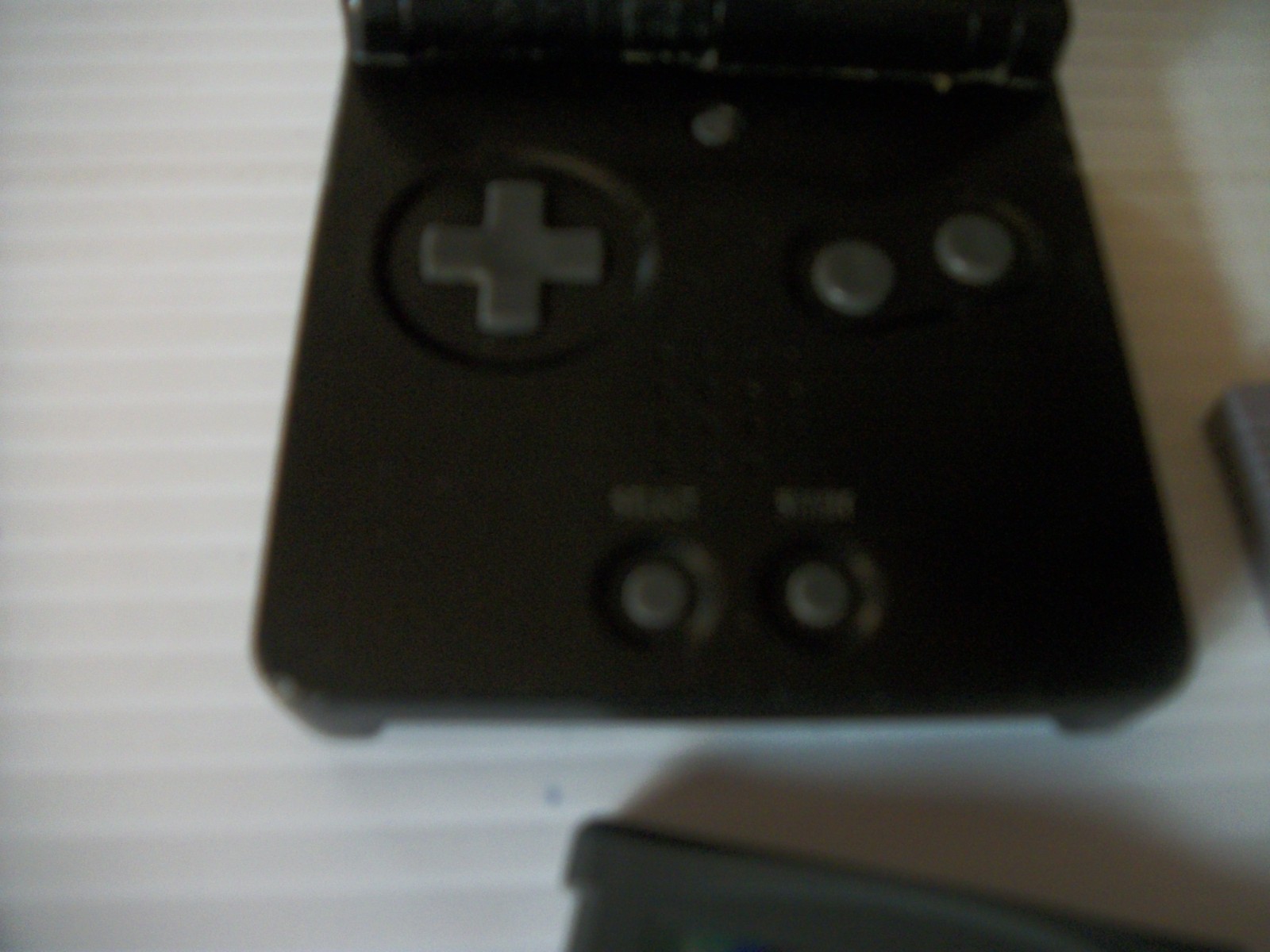 Nintendo Gameboy Advance GBA SP System Bundle Black AGS-001 W/ Charger+ 2 games