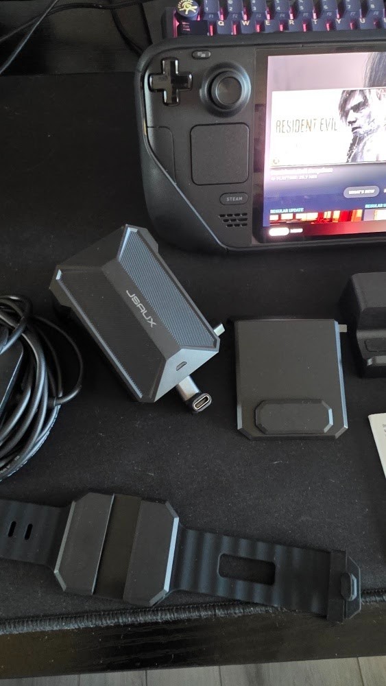 Valve Steam Deck OLED 512GB + Official Dock & JSAUX ModCase