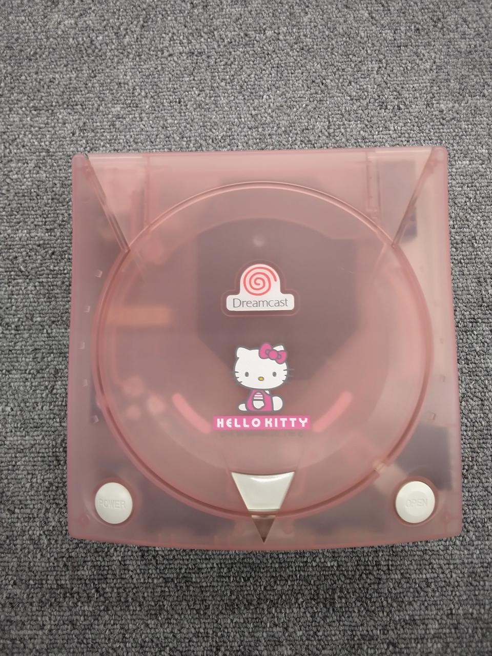 SEGA Dreamcast HKT-3000 Hello Kitty Edition Console System Only Tested