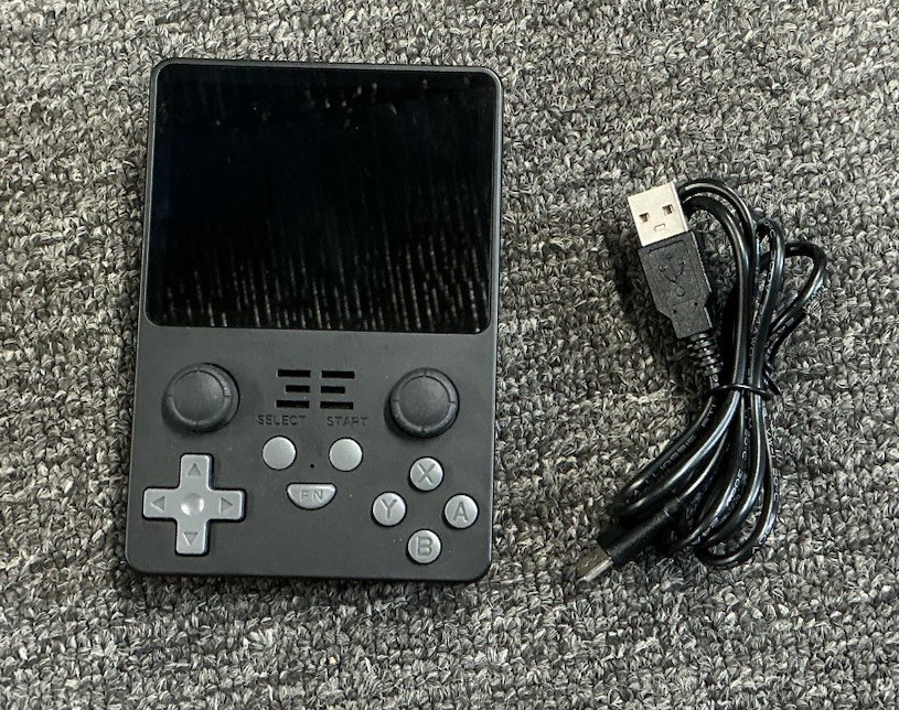 Powkiddy RGB20S Handheld Game Console Black