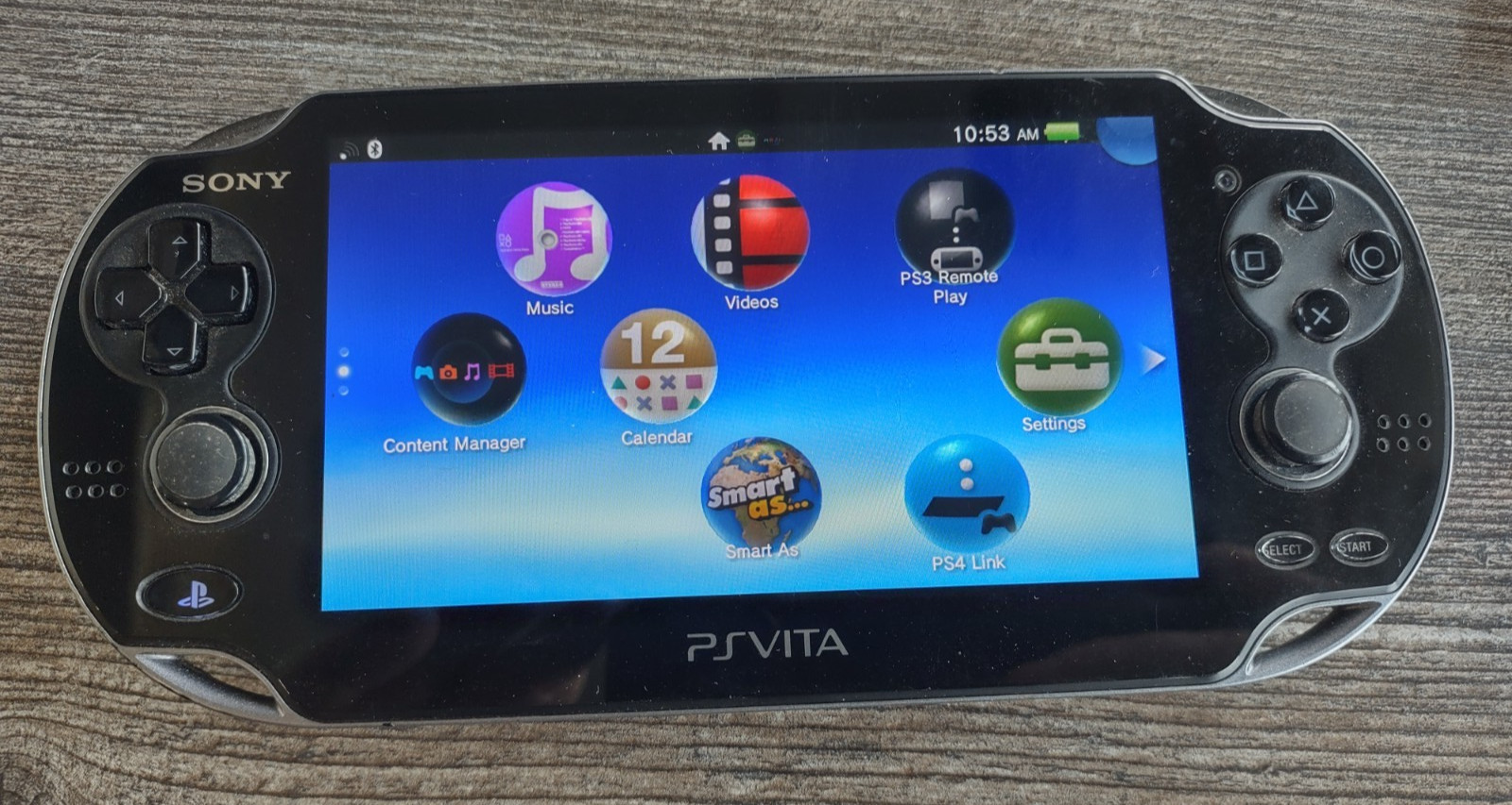 Sony PlayStation Vita PS Vita PCH-1001 Handheld Console Gaming System Only Black