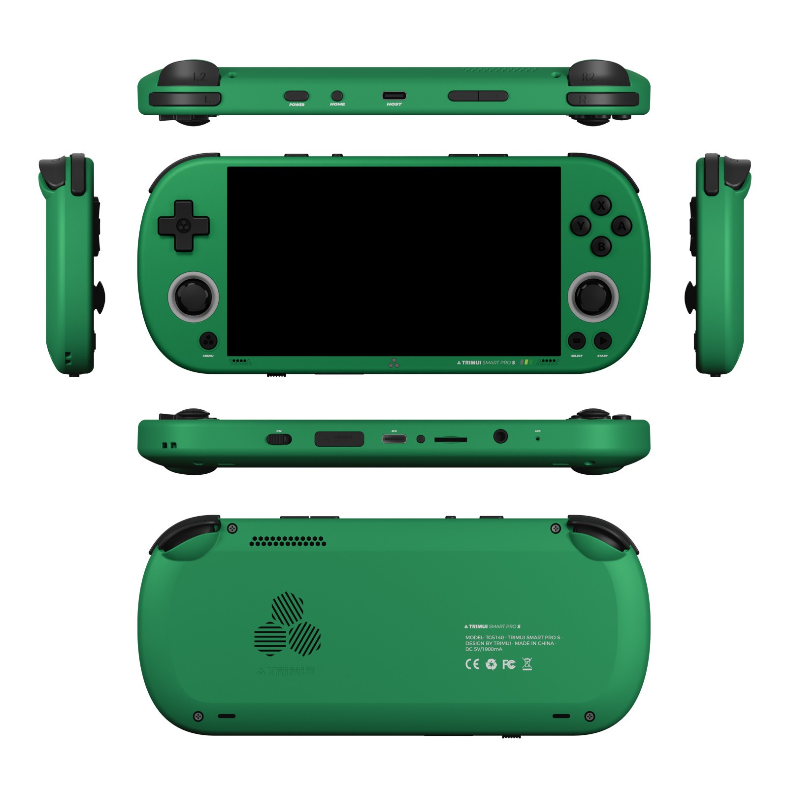 RIMUI SMART PRO S Handheld Game Console, Allwinner A523 2.5x GPU Boost Retro GBA