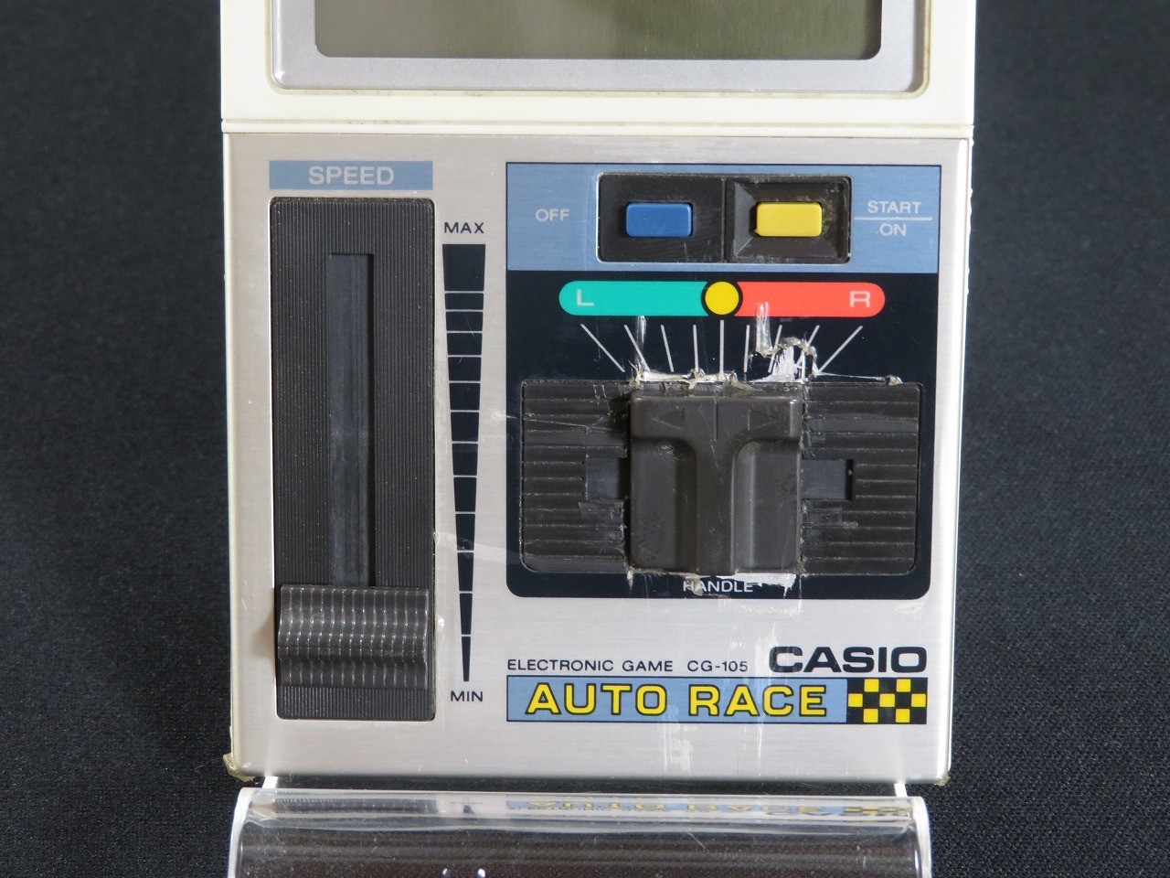 CASIO CG-105 AUTO RACE LCD LSI Electronic Game 1982 made in Japan 3