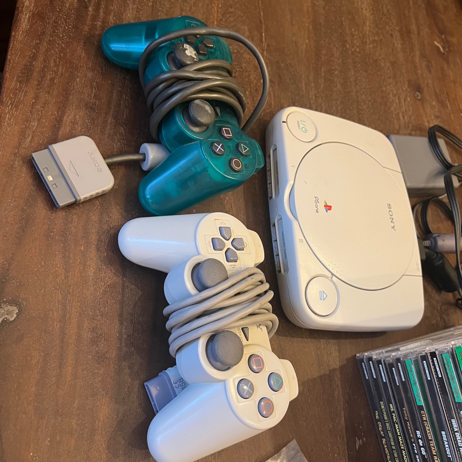 Sony PlayStation 1 Gray Console 2 controllers/11 games/tested