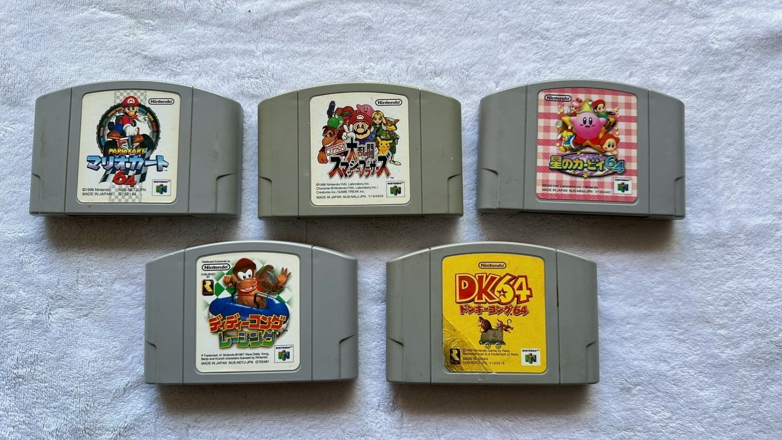 Rare Pikachu NINTENDO64 Console & 3Controllers 11Games Set Working Condition JP