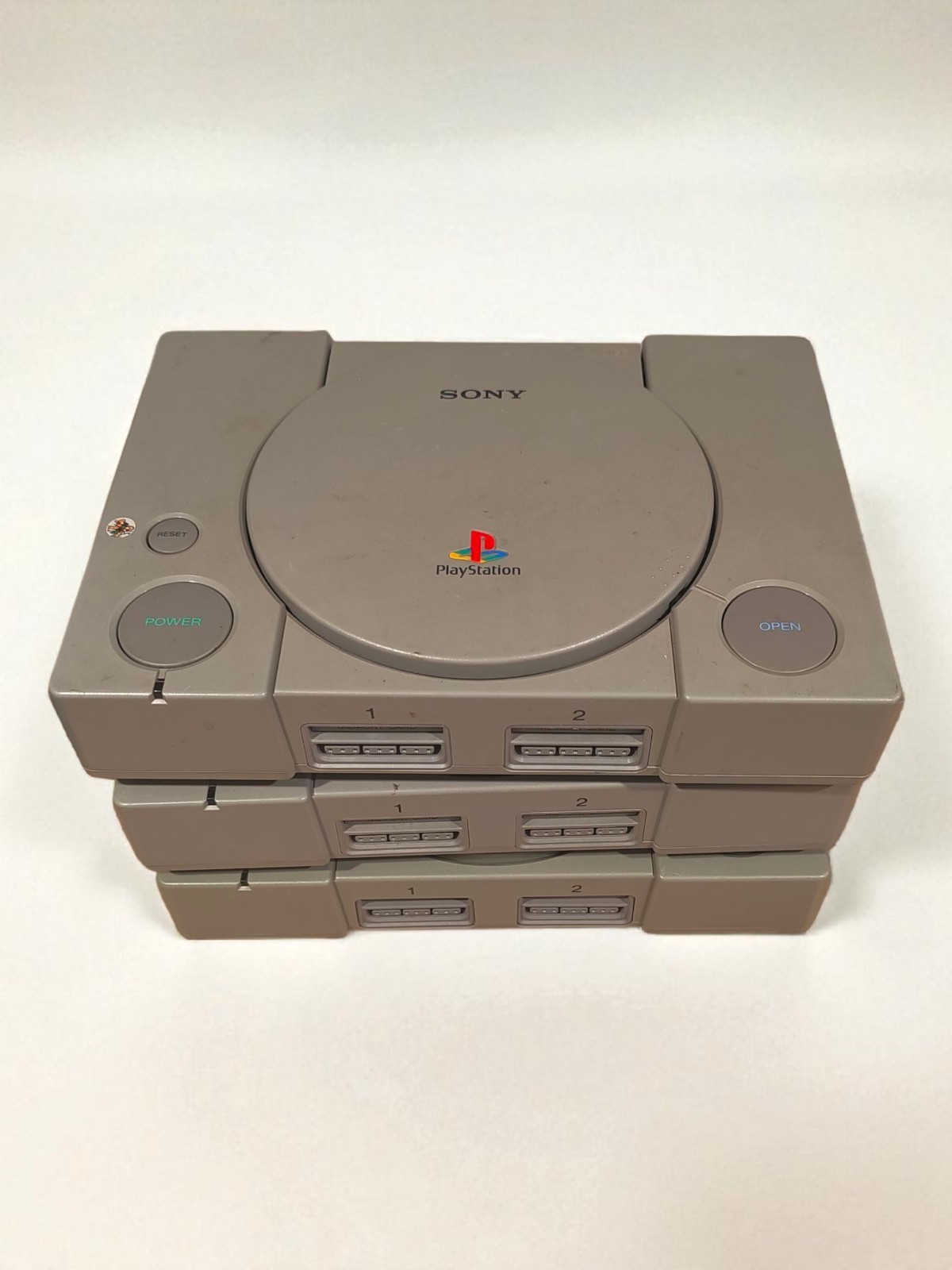 Lot of SONY PlayStation 1 PS1 Consoles (NTSC-U/C) Model SCPH-5500, 7501, 9001