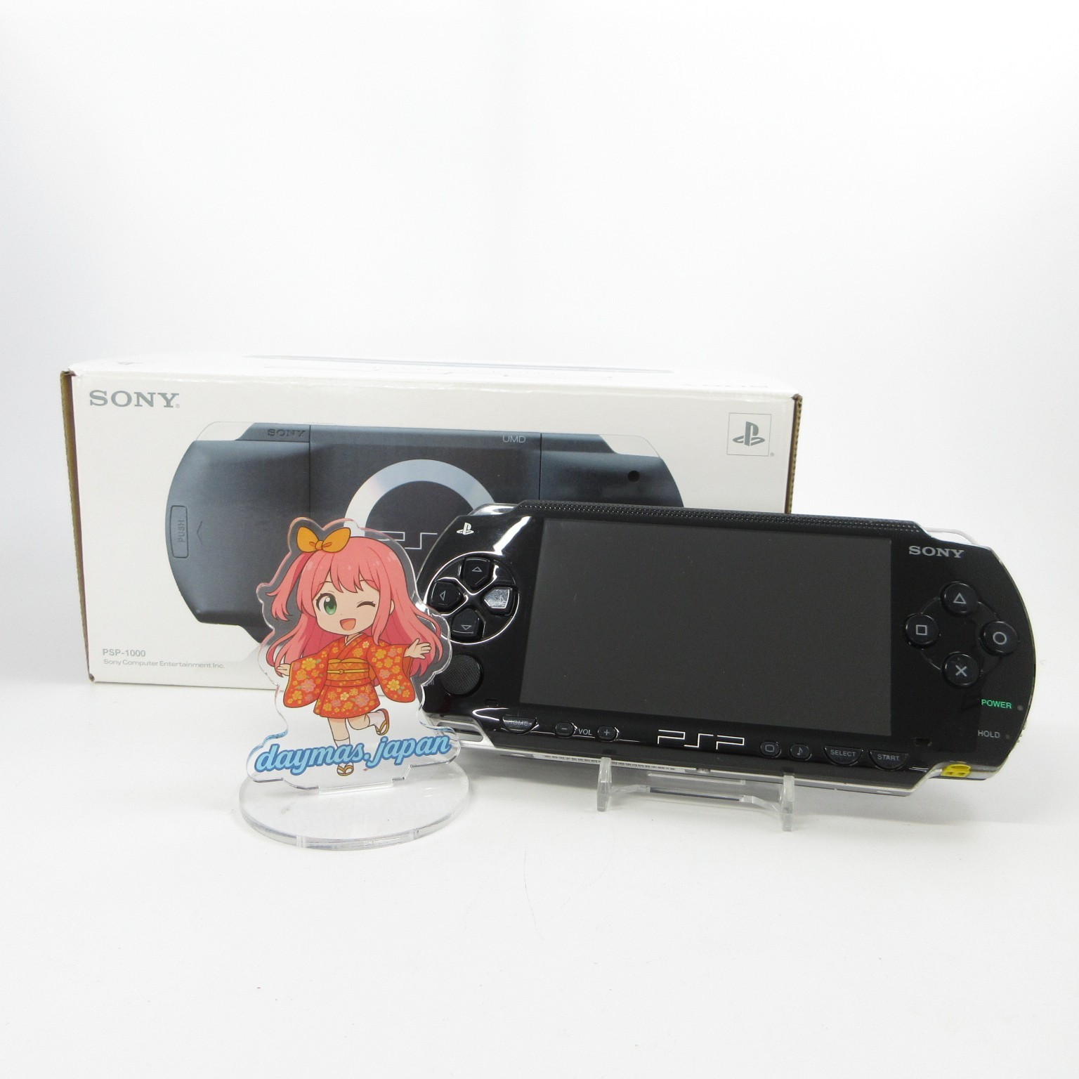 【Near Mint】Sony PSP-1000 Black Console No Battery Japan Ver. #DEN08/0606/06
