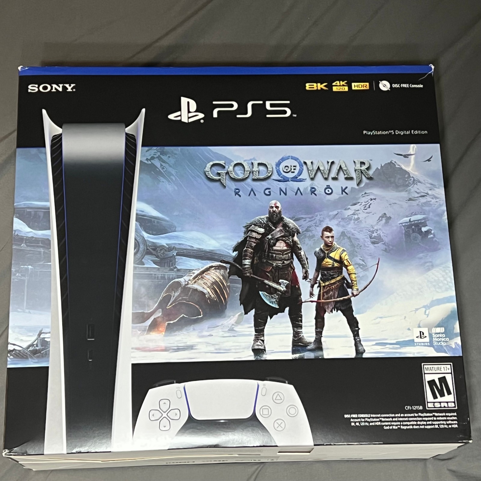 Sony PlayStation 5 Digital Console White 825GB + 2TB NVMe CIB