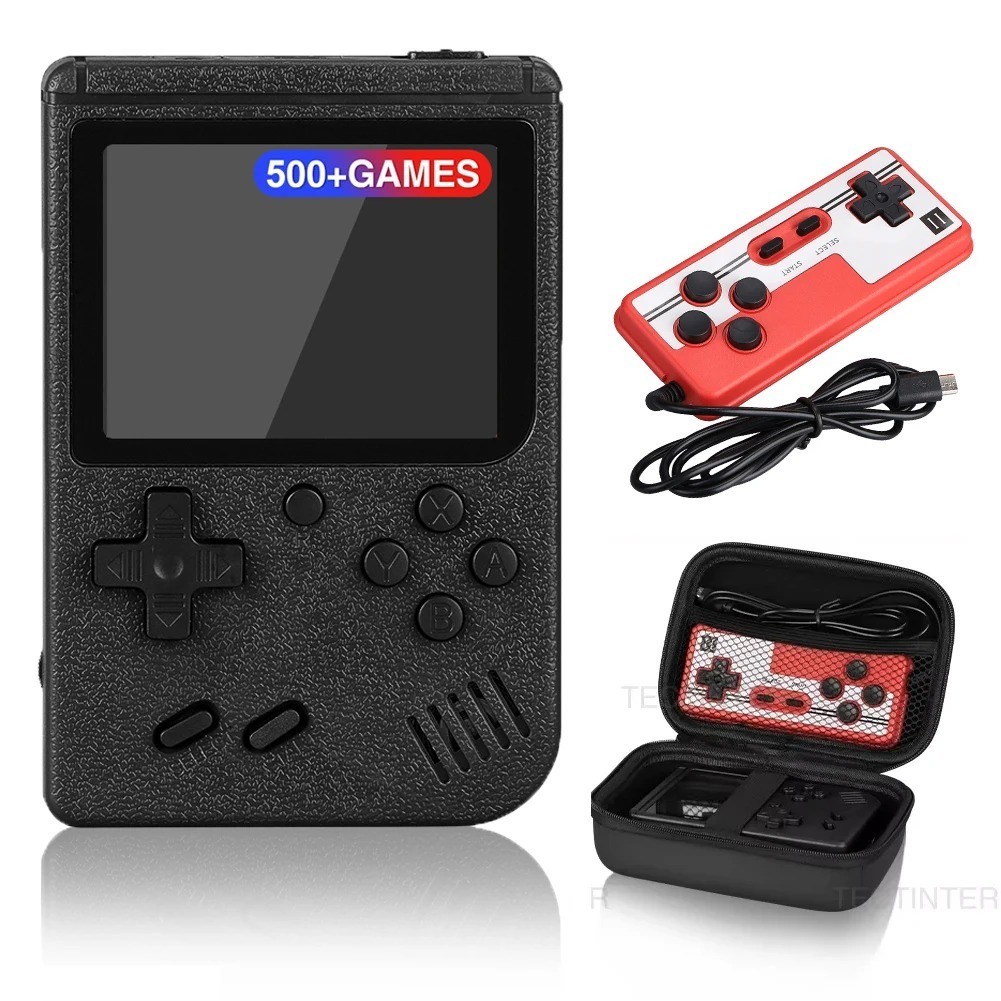 Retro Handheld Game Console 500 Built-In Games 2.4″ Screen