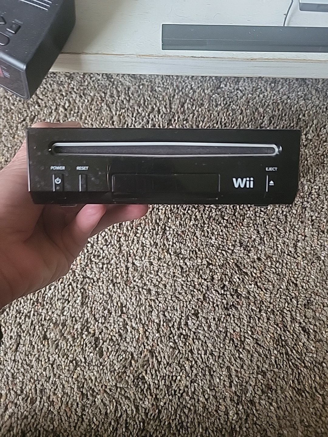 Nintendo Wii Family Edition Game Console RVL-101 Black . Comes Wii Sports