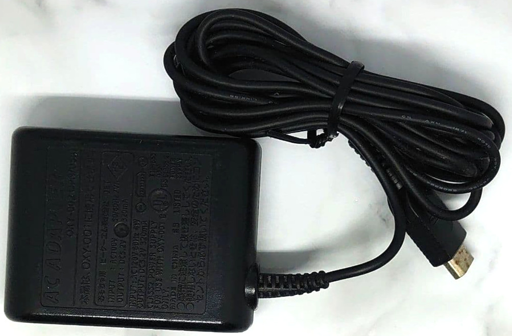 Game Boy Micro console Black with AC Adapter & 3Games Used Japan