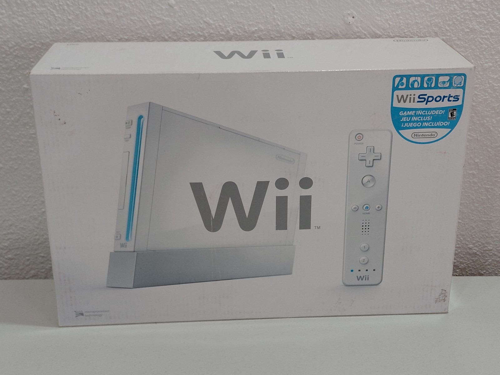 WORKING! Nintendo Wii White Console Wii In Original Box With Game RVL-001