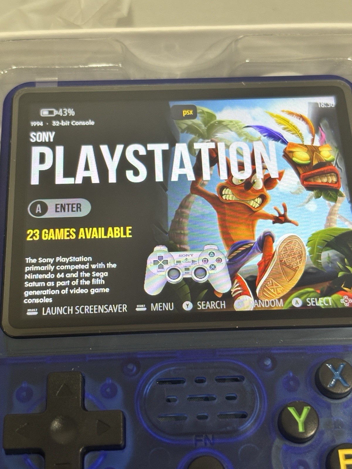 R36S Retro Handheld Video Game Console ARK 2.0 System 3.5 Inch 15,000+ Games