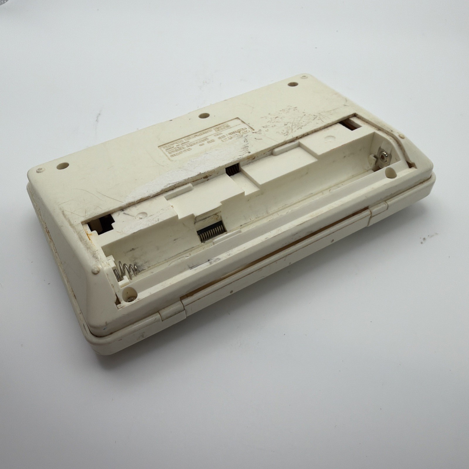 WESTERN BAR CASIO GAME WORKING CG-300 Japan 1984 – Missing Battery Cover – Read