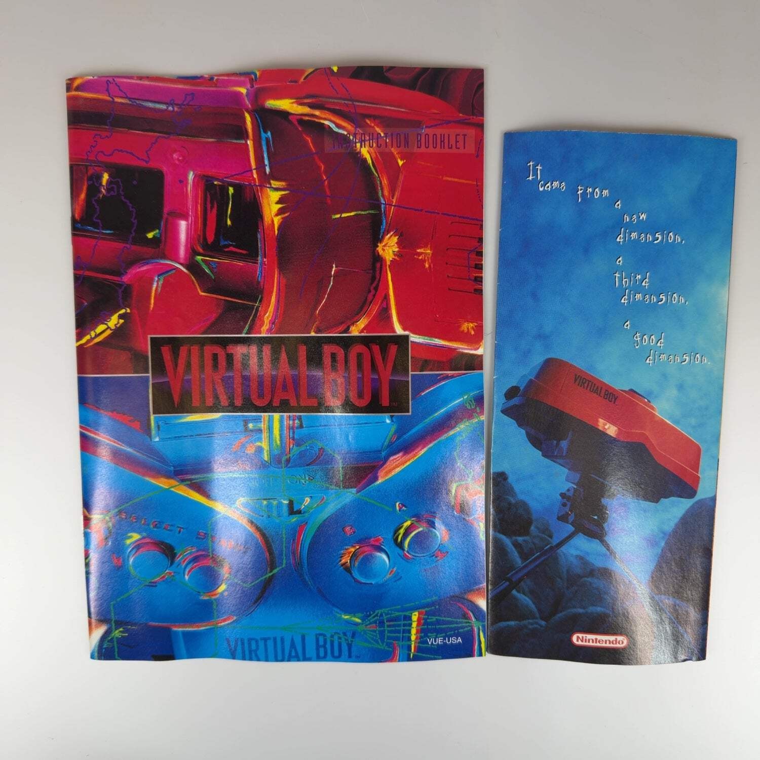 Nintendo Virtual Boy Video Game Console HW-USA-3 Red