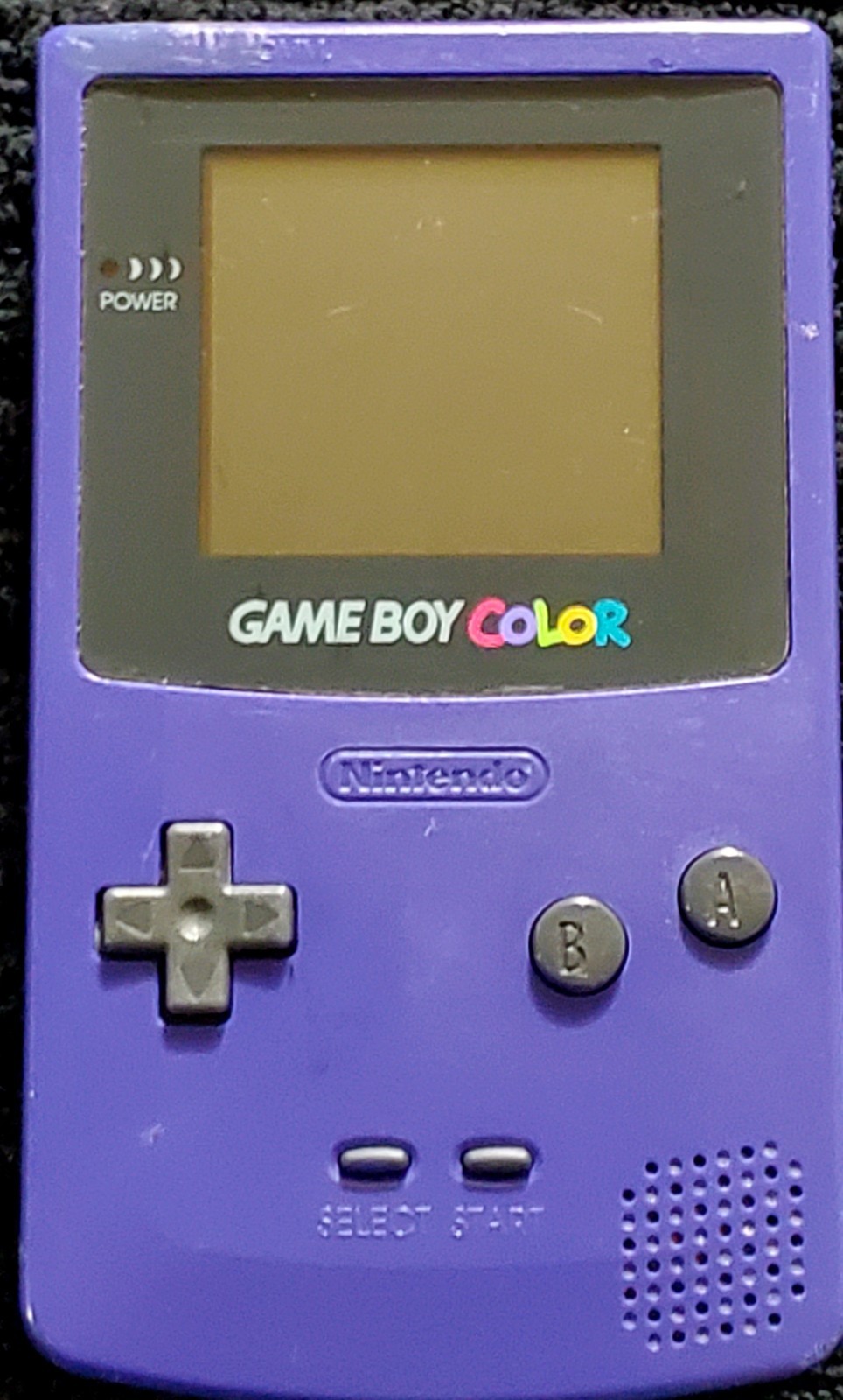 Nintendo Gameboy Console Gape Purple