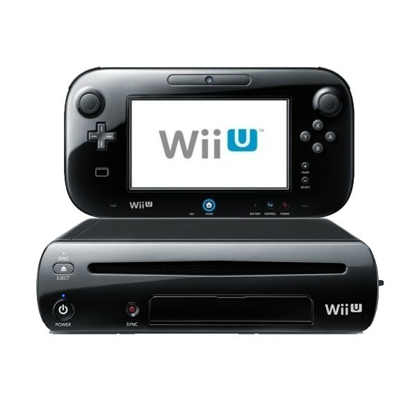 Nintendo Wii U 32GB Black Console Deluxe Set