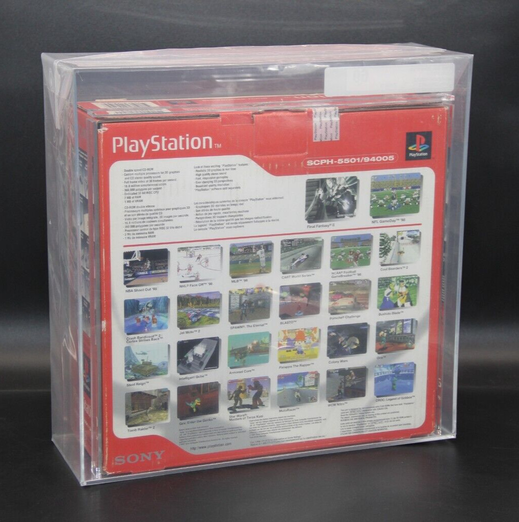 Sony PlayStation 1 Gray Console SCPH-5501/94005 VGA 60 New Sealed Rare! PS1 PSX