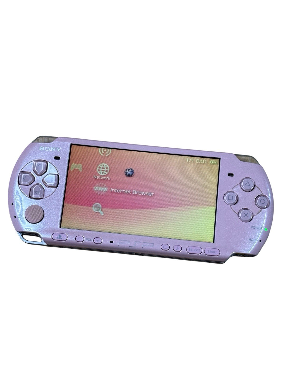 Sony PSP 3000 Blossom Pink Handheld Console PSP-3000 Region Free Tested Japan