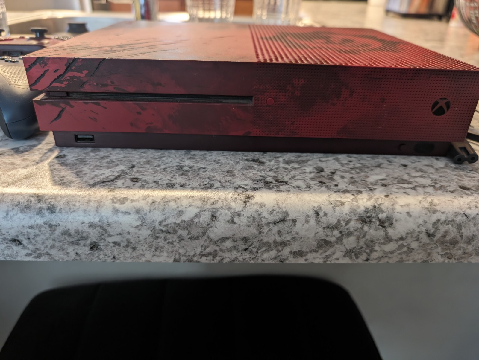 Microsoft Xbox One S Gears of War 4 Limited Edition 2 TB Crimson Red Console