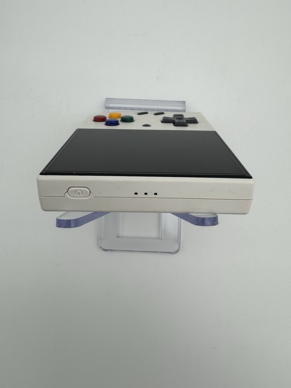 Miyoo Mini Plus Retro Hanheld Gaming Console, Beige-white, Complete, No SD Card