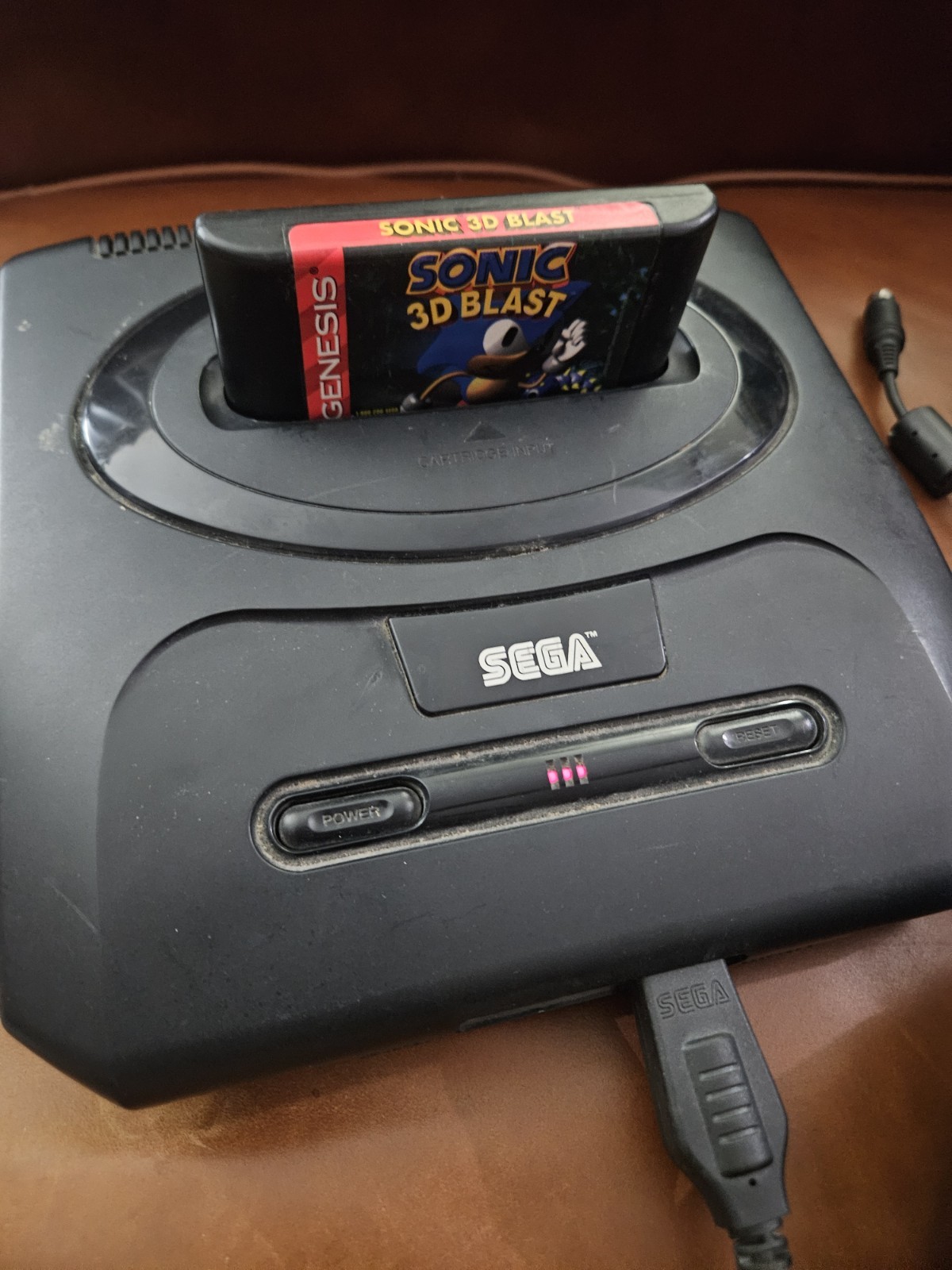 SEGA Genesis Model 2 Console System MK-1631 Bundle w/ Controller & 5 Games