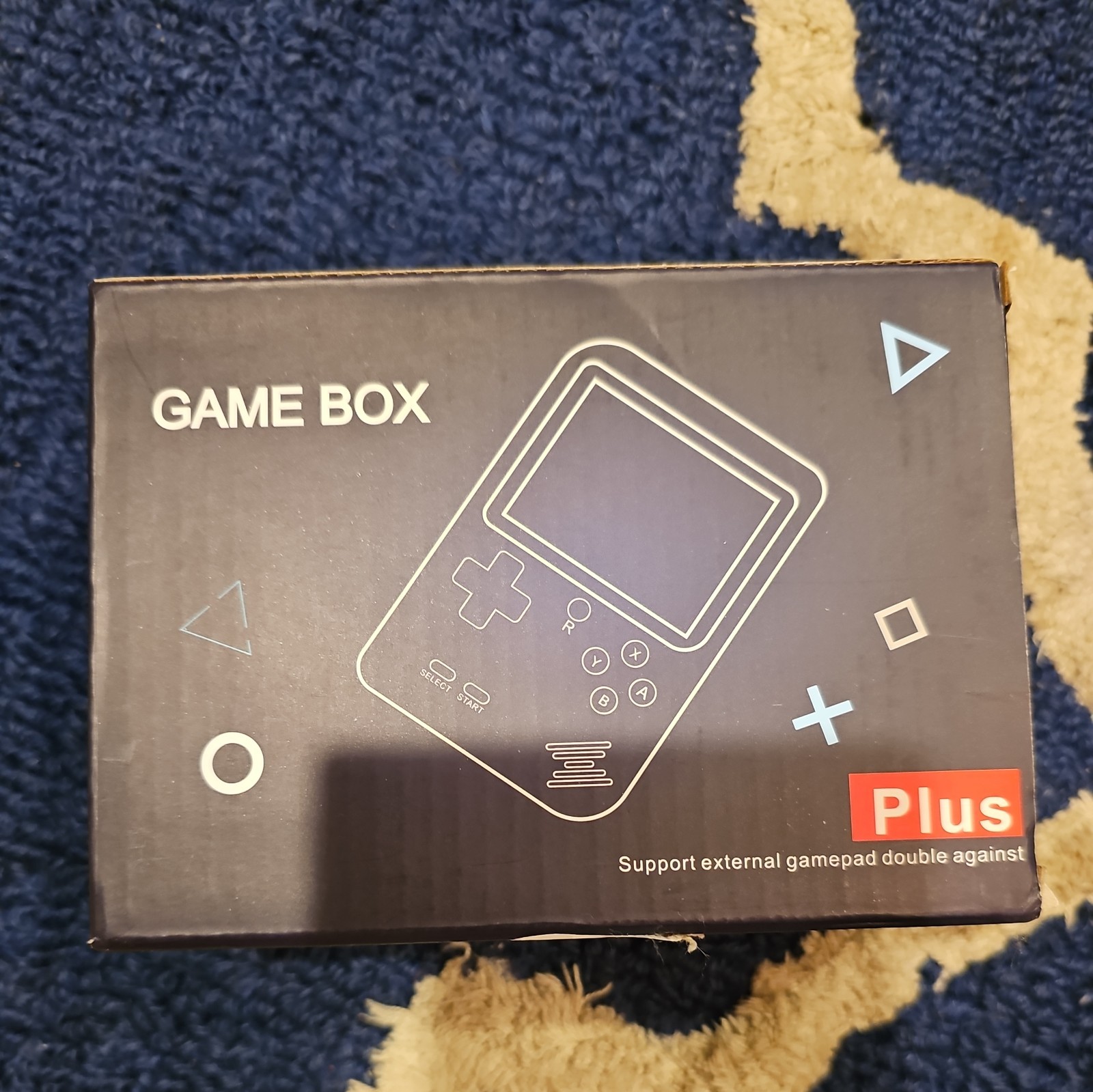 Handheld Game Box Console Red 400-in-1 AV TV Out New w/ USB Cable