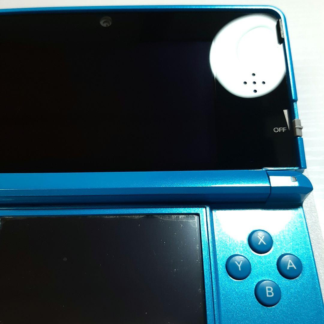 Nintendo 3DS Light Blue Console Box Charger Japan Version