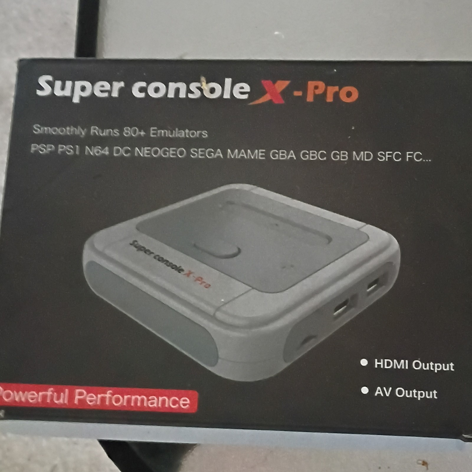 Super Console-X Pro 4K HDMI WiFi Retro HD Video Game Console Over 3000 ￼￼games