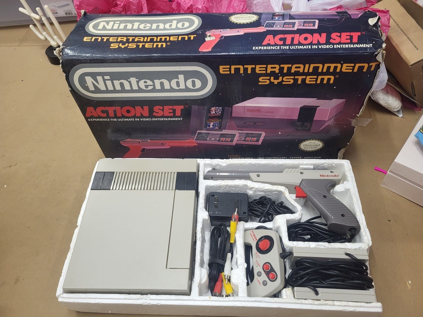 Nintendo Entertainment System (NES) Action Set Console