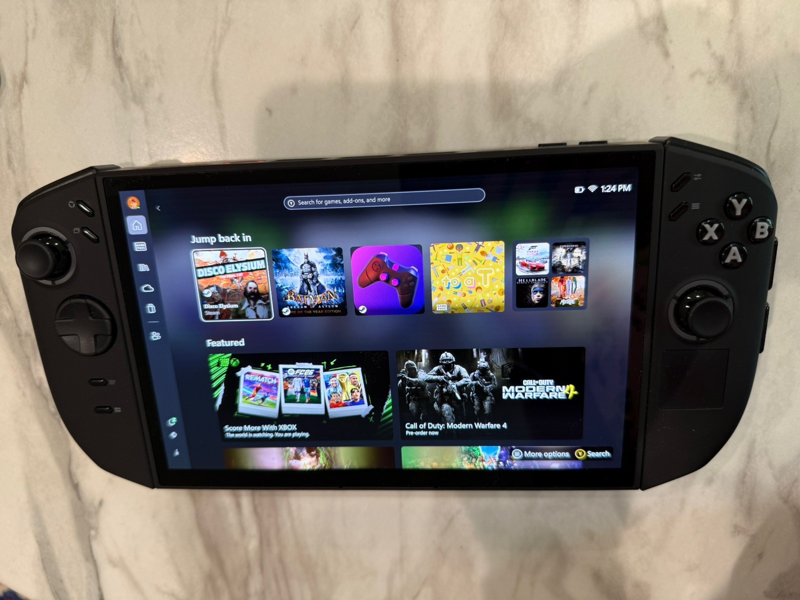 Lenovo Legion Go 2 Z2, 16GB RAM, 1 TB OLED Display, With JSAUX dock