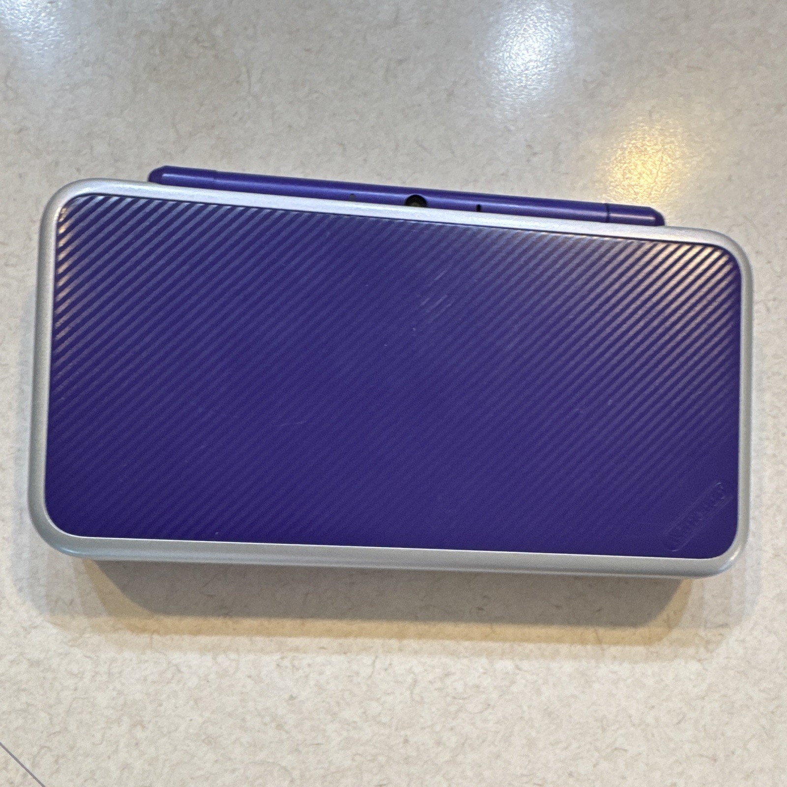 Nintendo 2DS XL |Purple/Silver| Handheld Console w/ Stylus Region Free 3DS