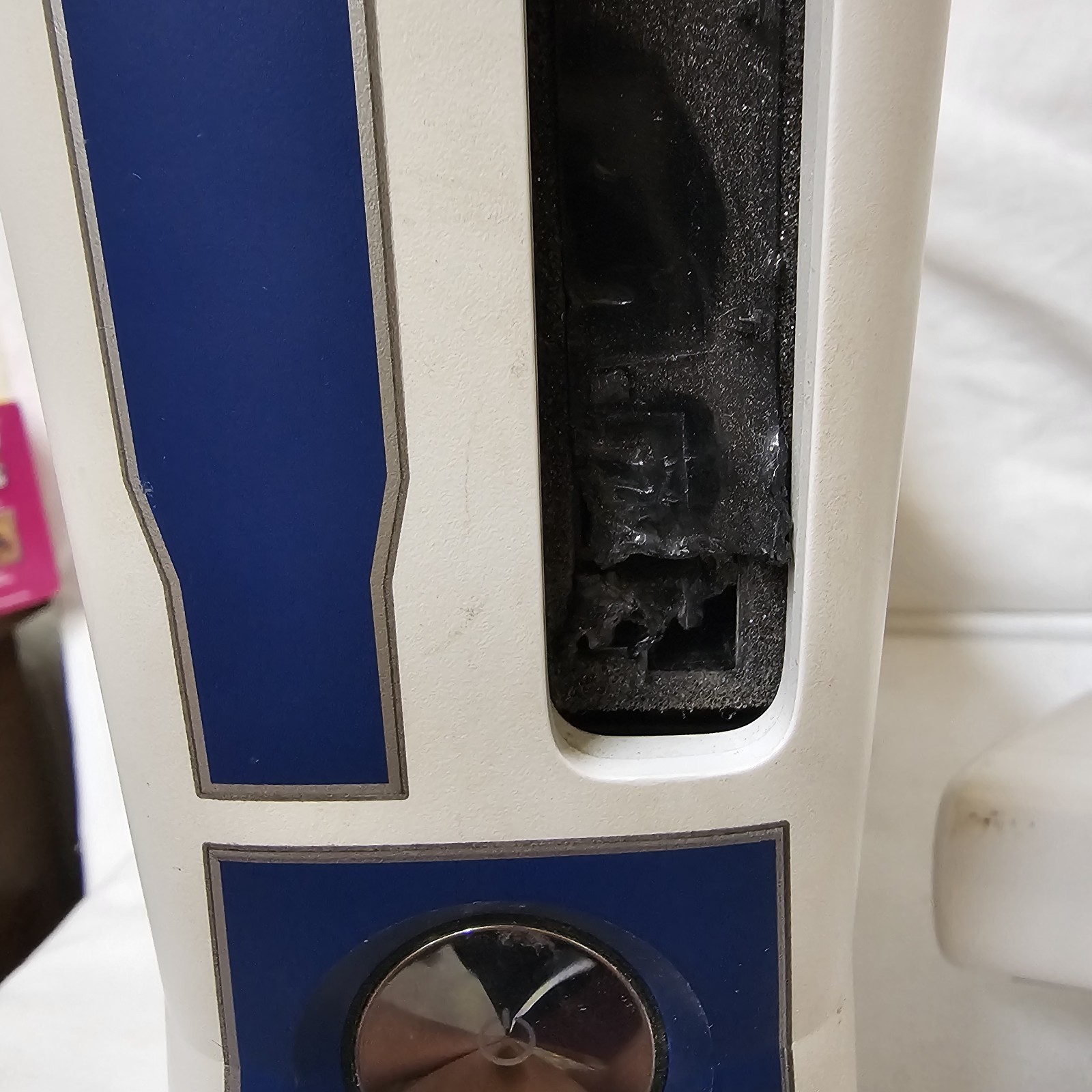 Microsoft Xbox 360 S R2D2 Star Wars Limited Edition Console FOR PARTS OR REPAIR